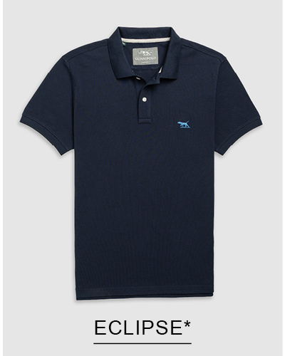 Shop The Gunn Sports Fit Polo, Eclipse online and instore at Rodd & Gunn