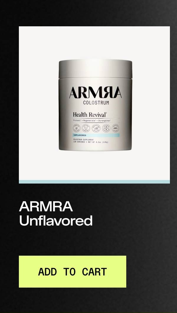 ARMRA Unflavored | ADD TO CART