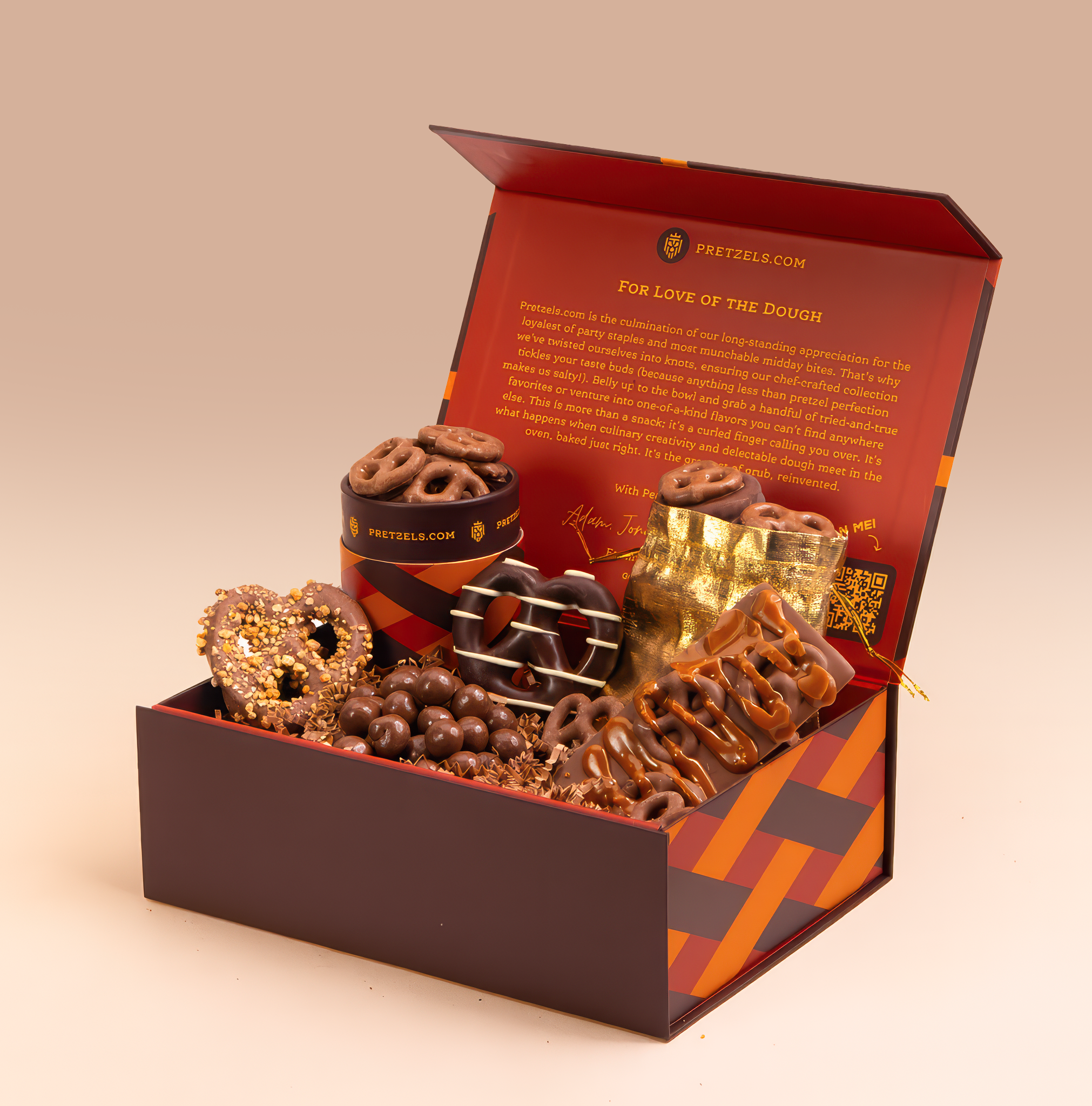 Image of Belgian Chocolate Pretzel Collection