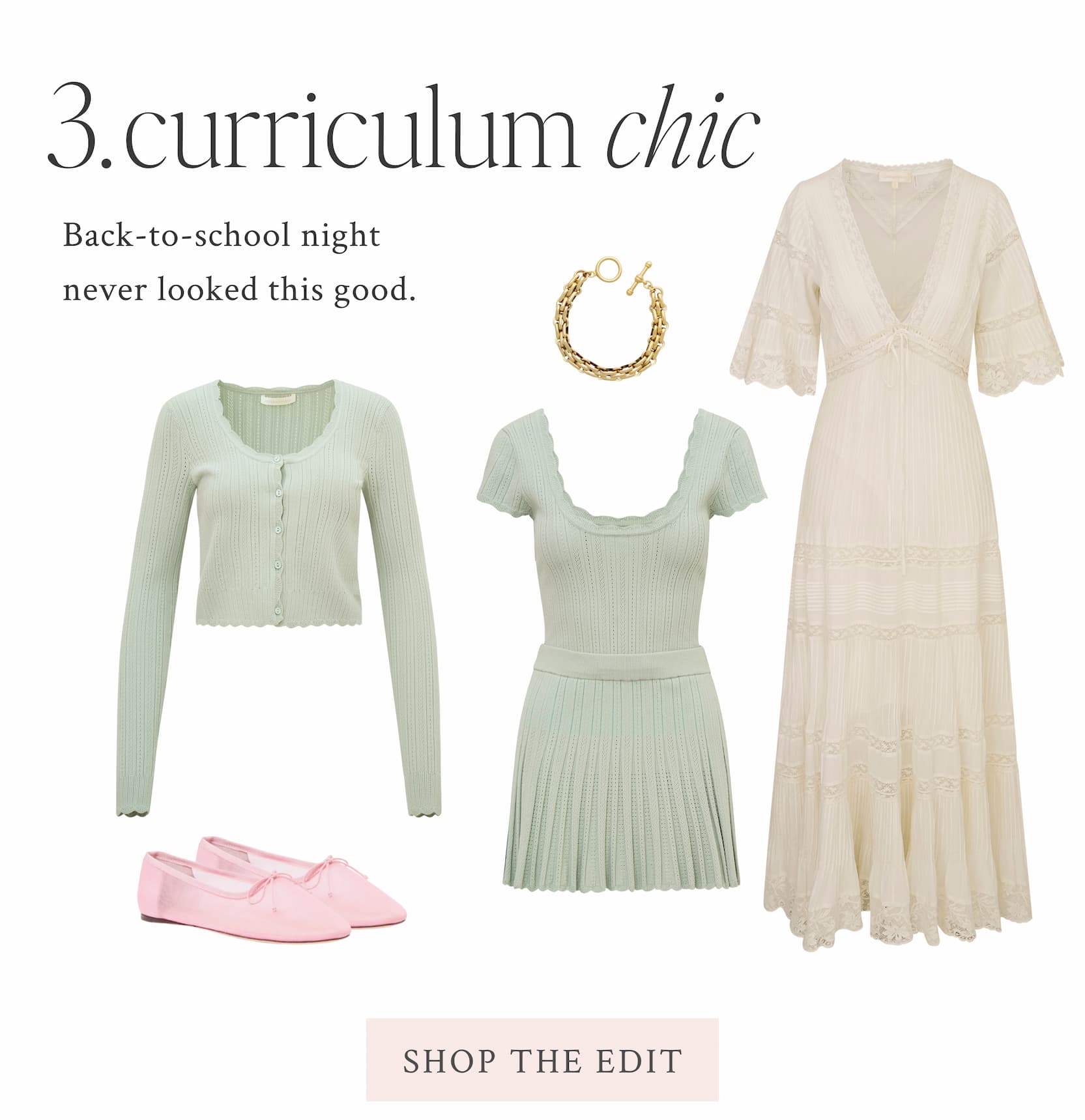 3. Curriculum Chic Back-to-school night never looked this good.  <SHOP THE EDIT>