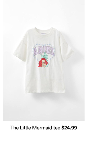 The Little Mermaid tee $24.99