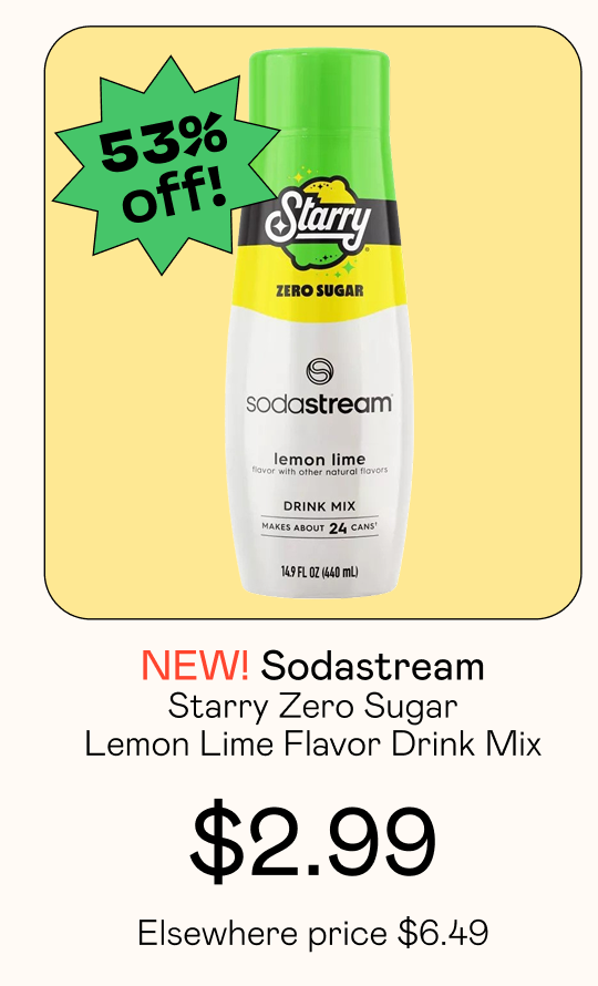 Starry Zero Sugar Lemon Lime Flavor Drink Mix