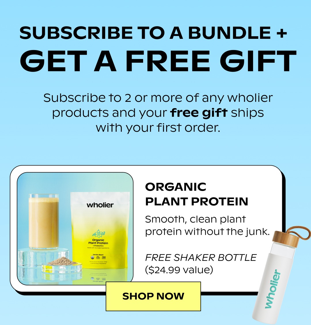 Shop Organic Plant Protein