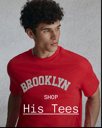 Shop His T-Shirts on Sale