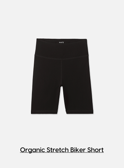 Organic Stretch Biker Short