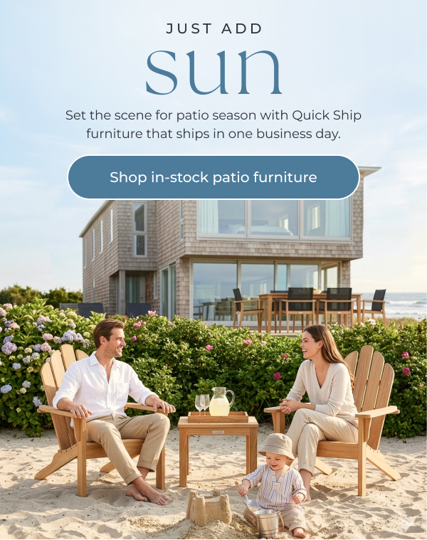 In Stock Outdoor Furniture