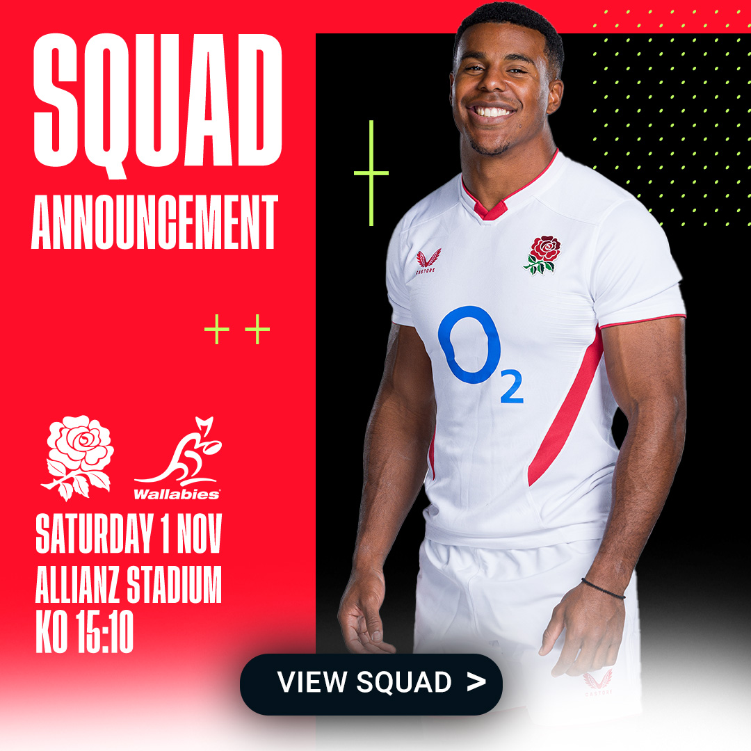 England Squad announcement