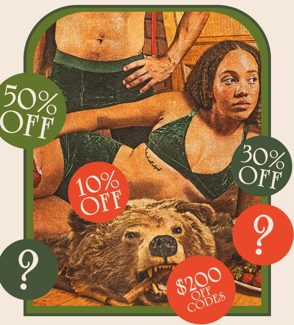  5-50% off,  $200 off codes