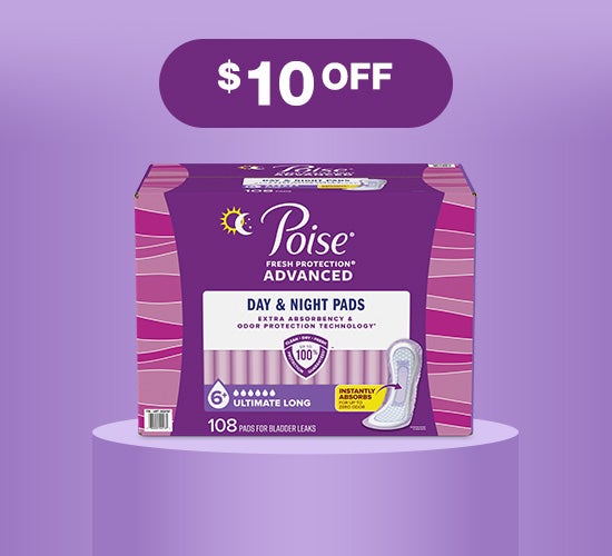 Poise advanced fresh protection