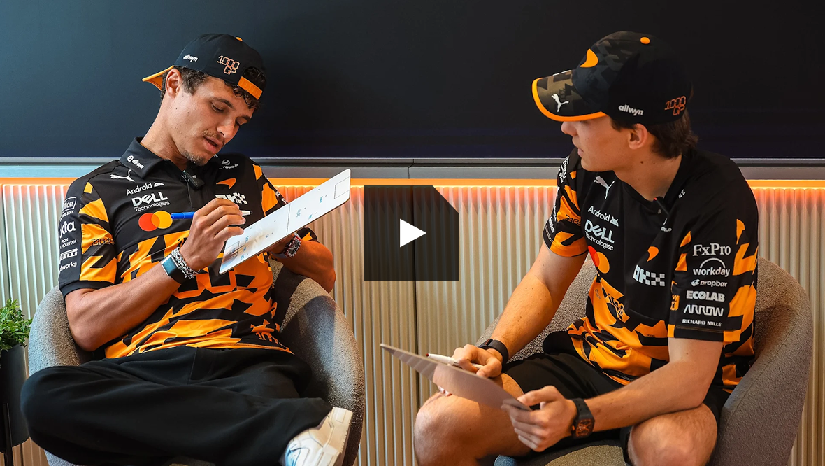 Lando and Oscar pick their F1 starting XI
