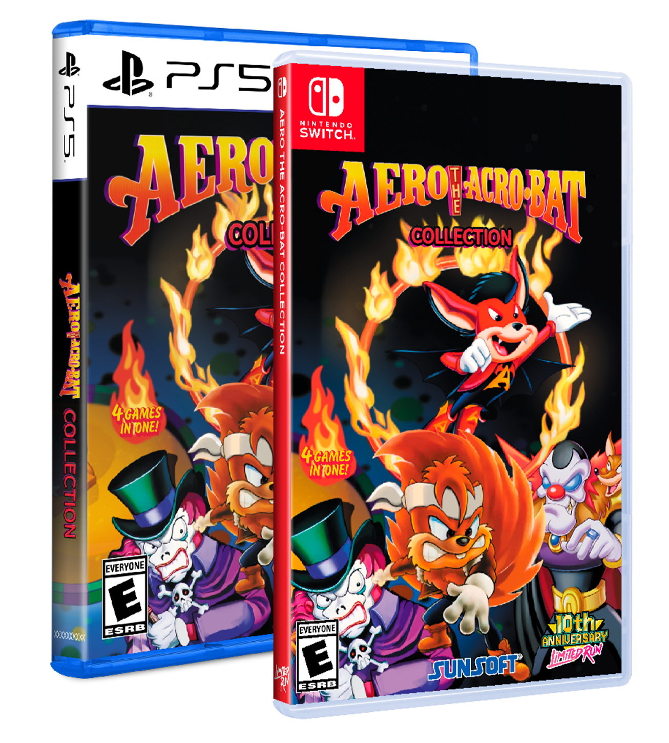 Aero the Acro-Bat Collection Standard Edition (Switch, PS5)