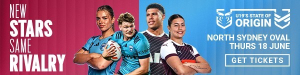 U19's State of Origin 2026 tickets
