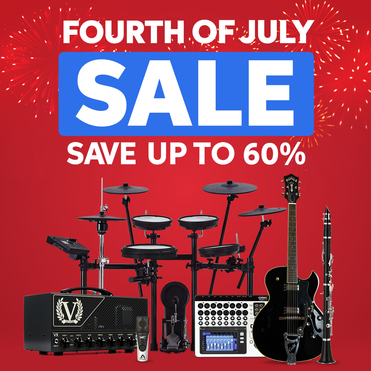 Fourth of July Sale: Save Up to 60%