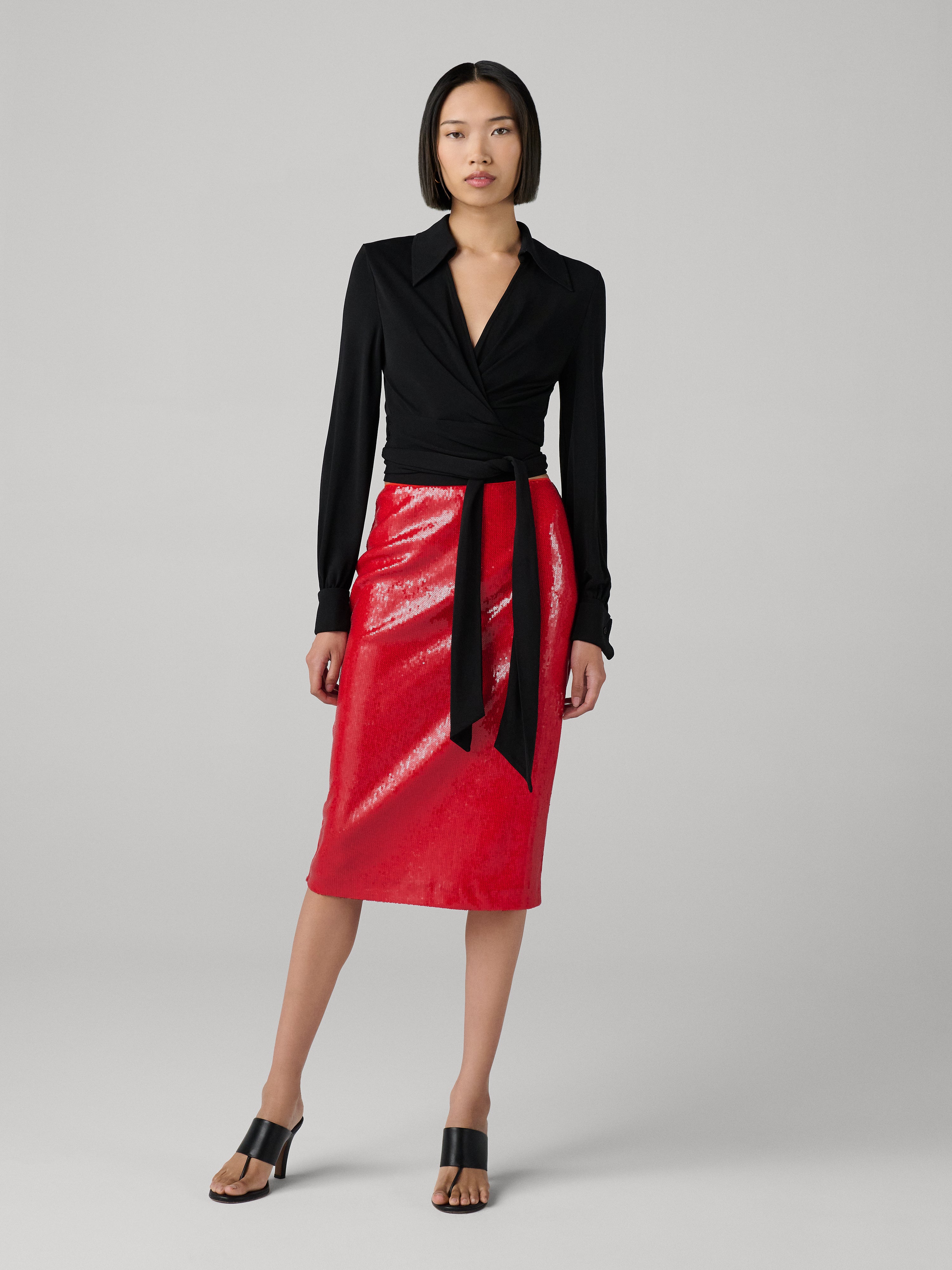 Image of Bianca Sequin Skirt