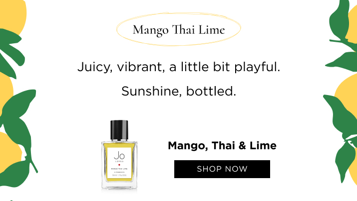 Mango Thai Lime Juicy, vibrant, a little bit playful. Sunshine, bottled.