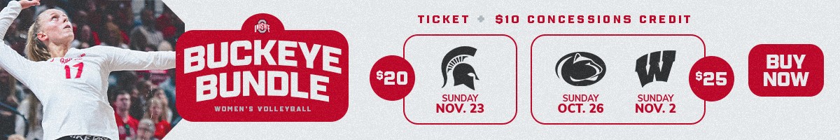 LEARN MORE | Women's Volleyball Buckeye Bundle