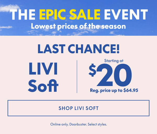 LIVI Soft starting at $20