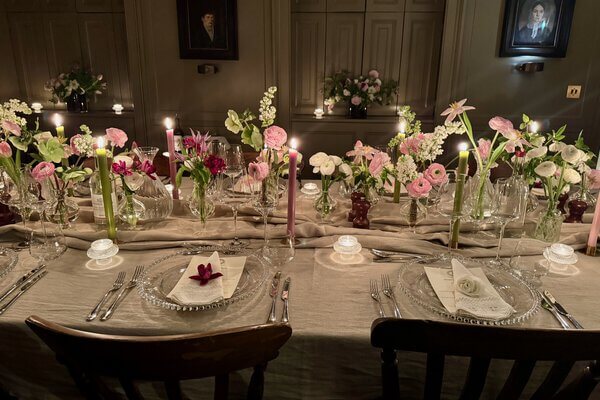 Tablescape at Henry's Townhouse