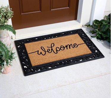 Home Reflections 5-Pc Holiday Doormats with Rubber Base