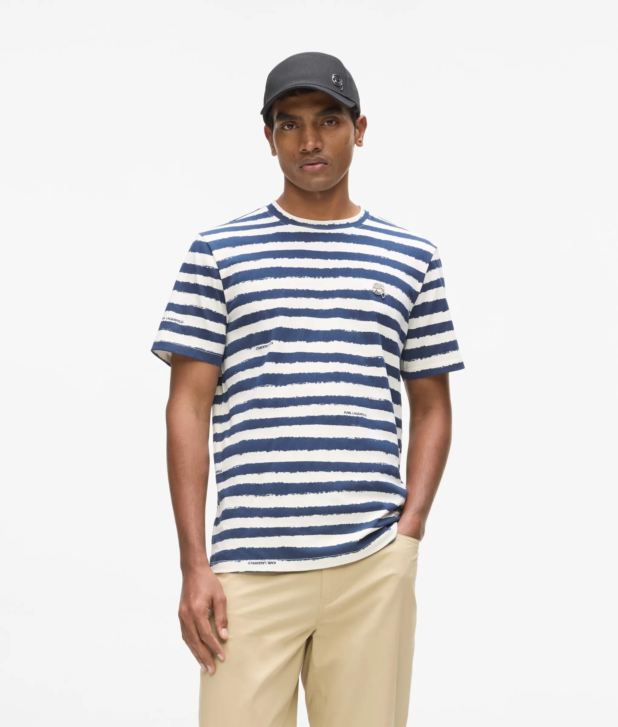 Image of Ikon striped T-shirt