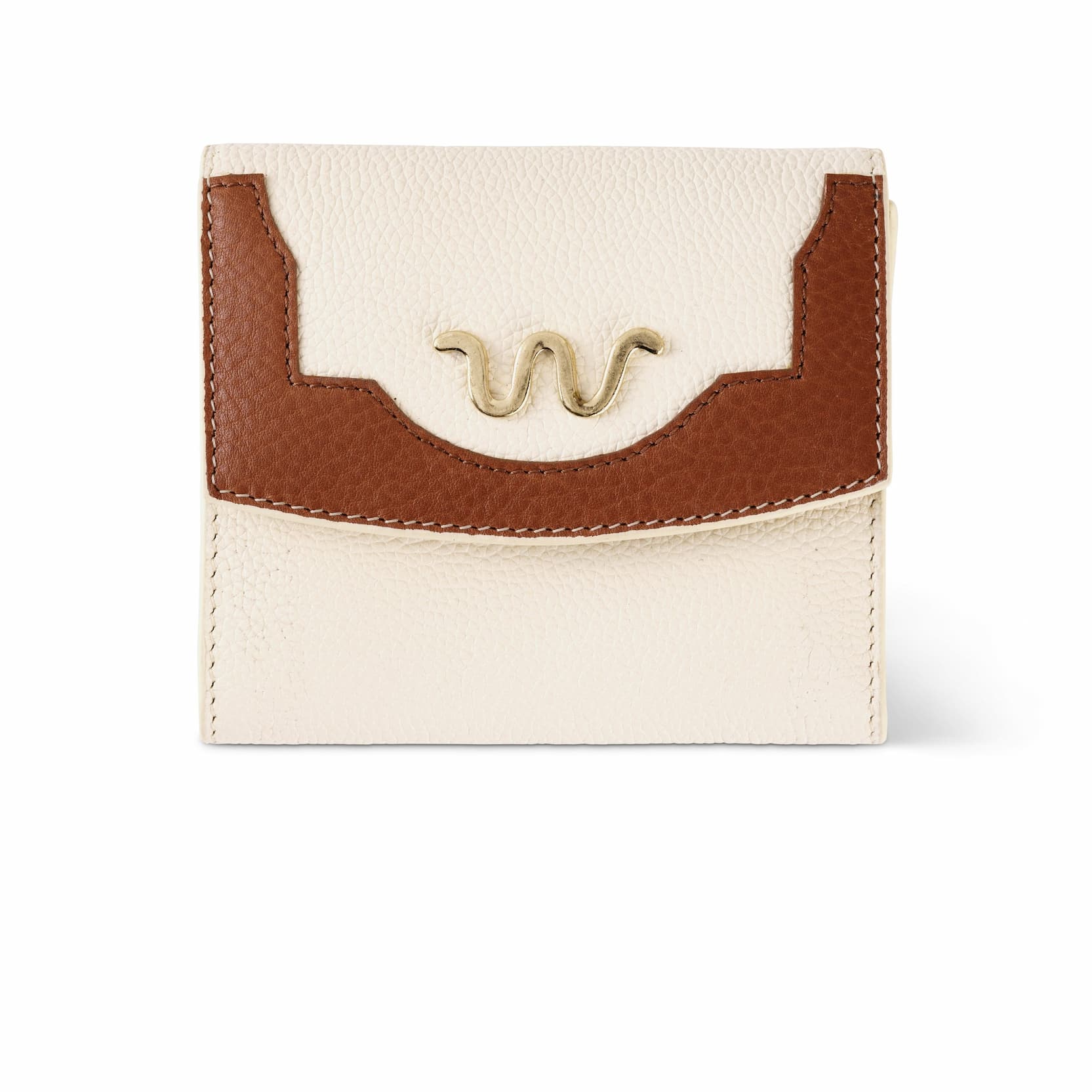 Legacy Leather Small Wallet - Ivory