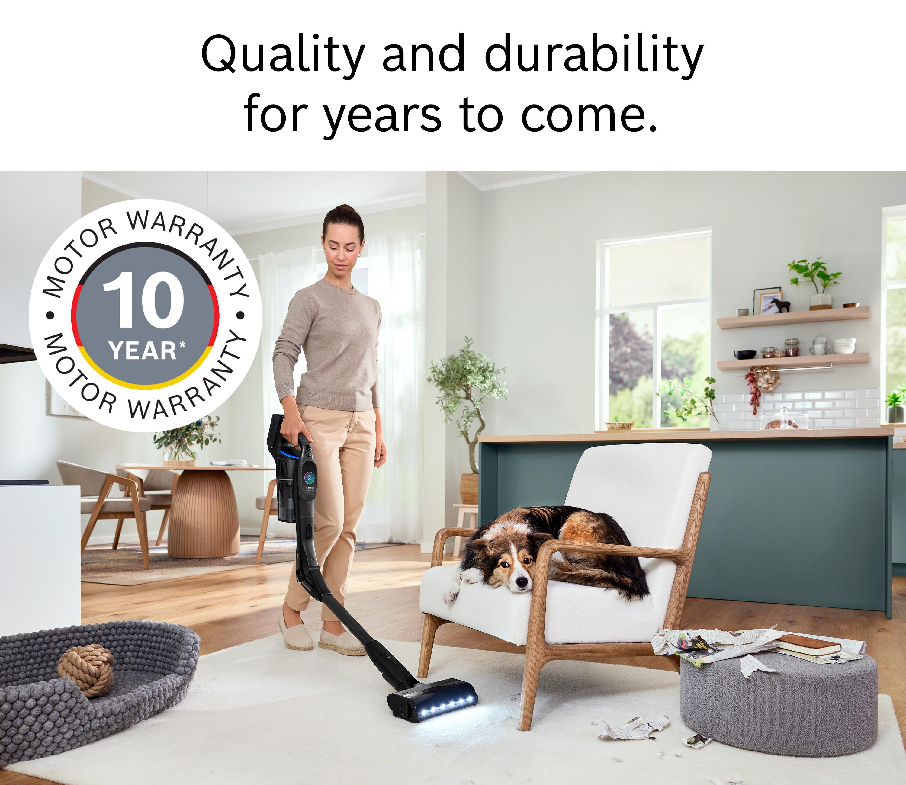 Quality and durability for years to come. 10 year Motor Warranty