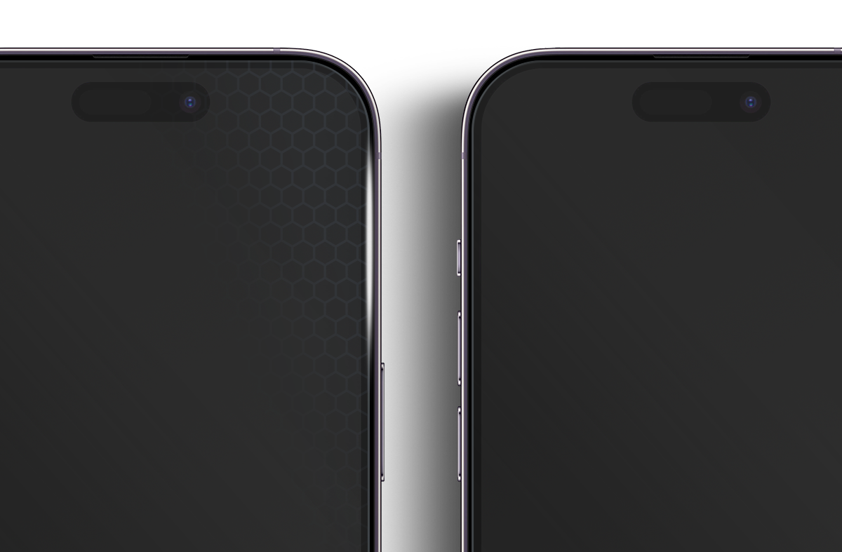 Choose from our clear tempered glass or our ceramic glass.