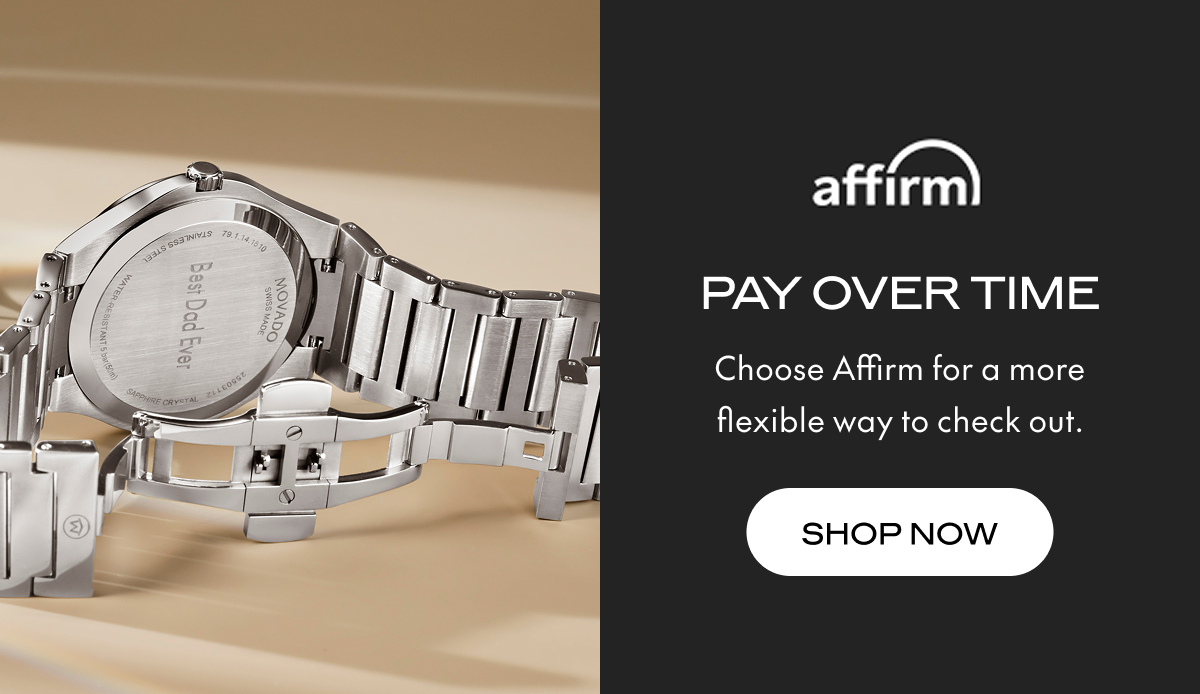 PAY OVER TIME WITH AFFIRM