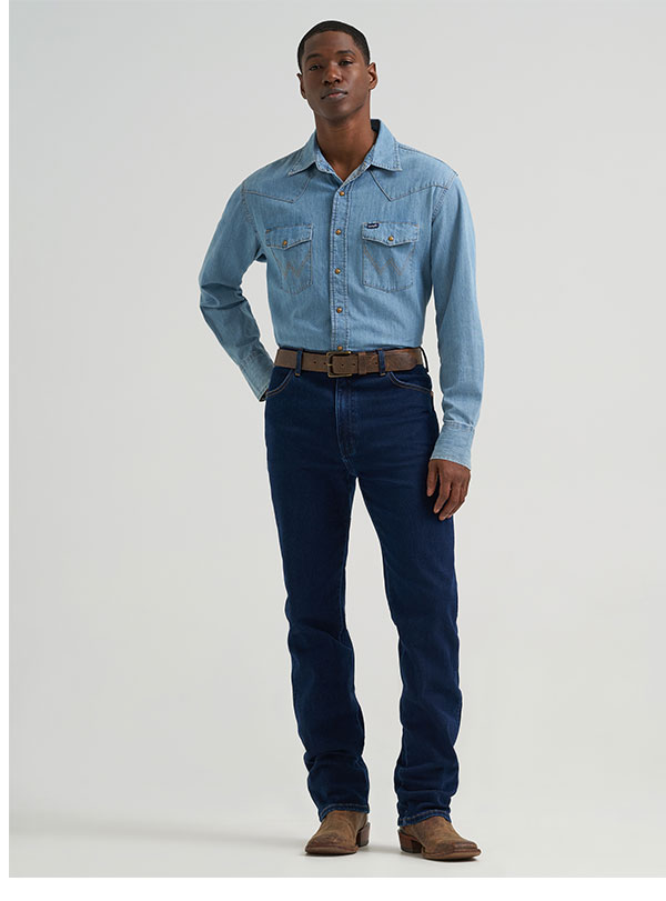 Wrangler® Toughlite™ Cowboy Cut® Slim Fit Jean in rinse