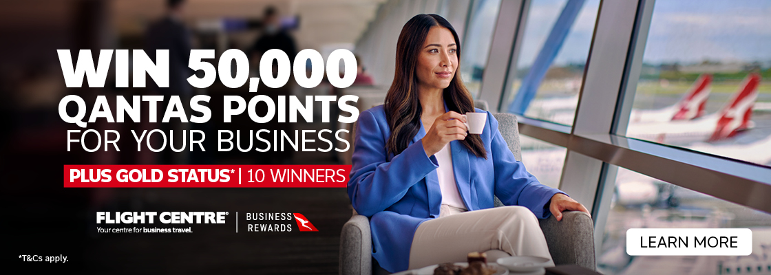 WIN 50,000 QANTAS POINTS FOR YOUR BUSINESS*