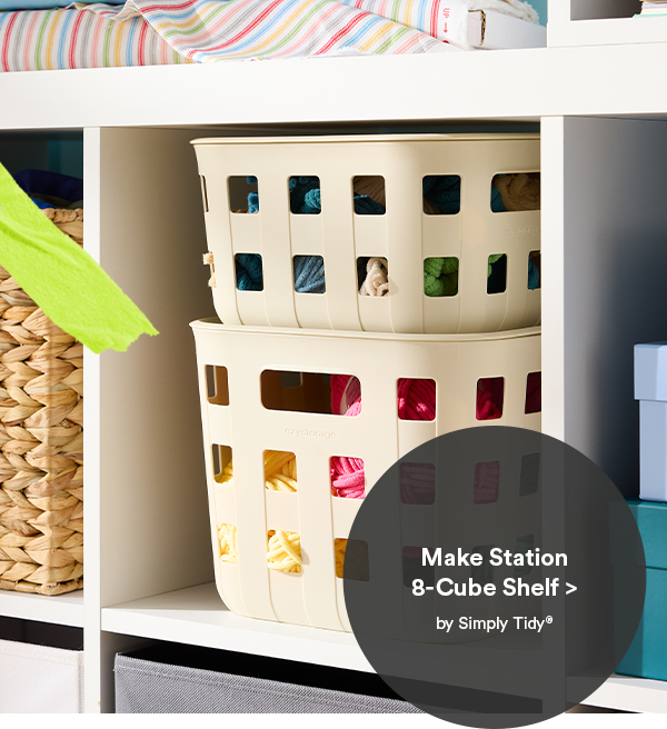 Make Station 8-Cube Shelf > by Simply Tidy
