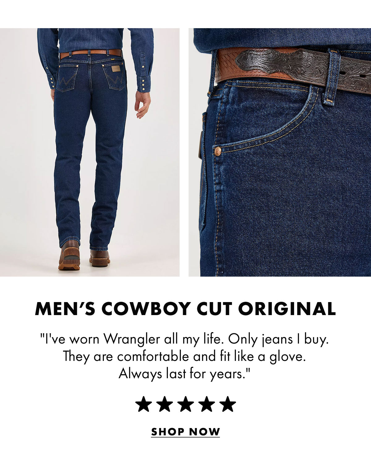 Men's cowboy cut original Shop now