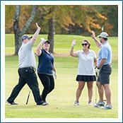 Start or join a Jimmy Fund Golf event.