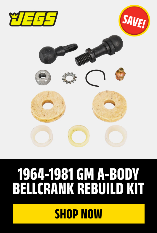 1964-1981 GM A-Body Bellcrank Rebuild Kit