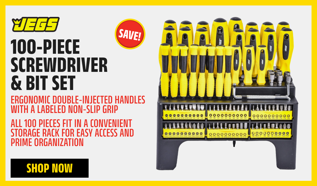 100-Piece Screwdriver & Bit Set