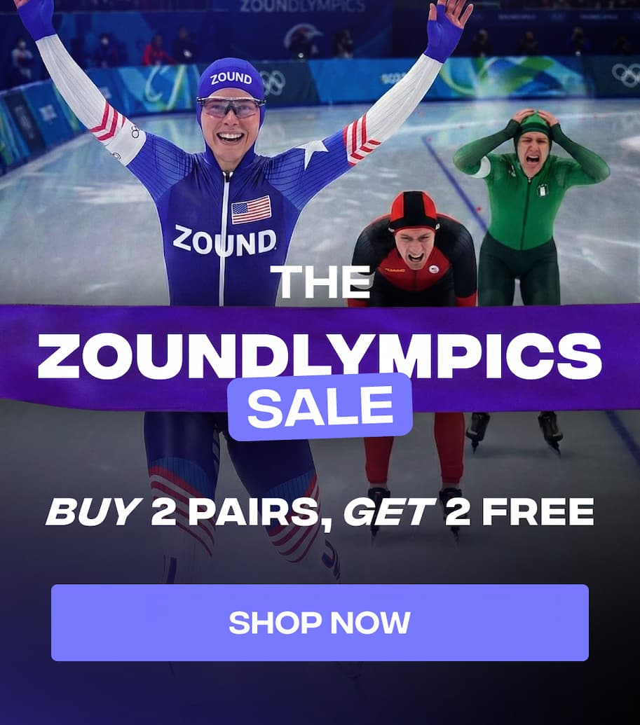 The Zoundlympics Sale: Buy 2 Pairs, Get 2 Free