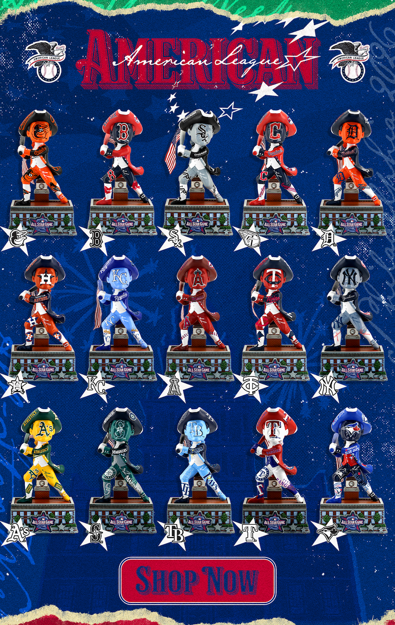 Shop all AL Bobbles On Parade Bobbleheads!