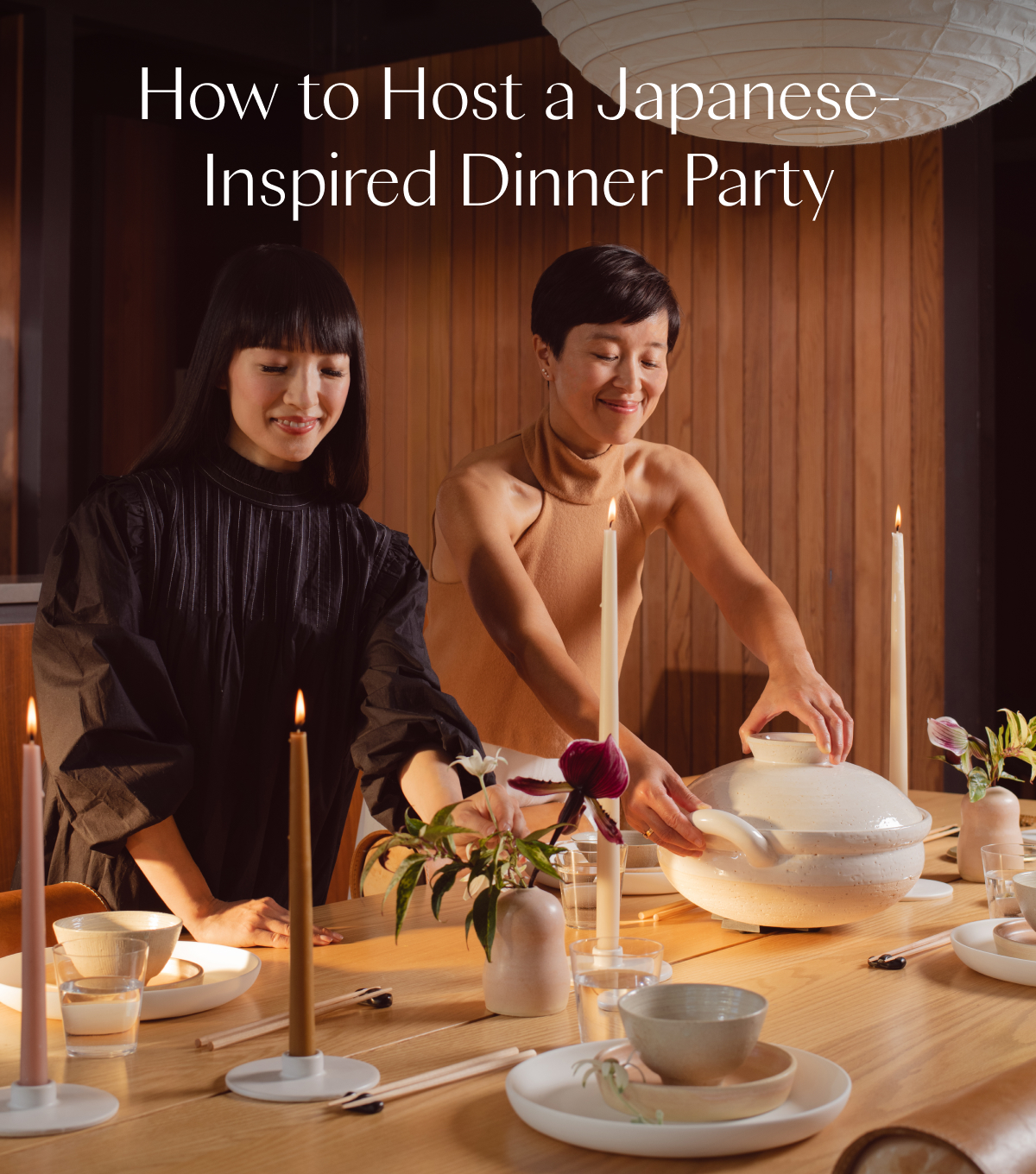 How to Host a Japanese-Inspired Dinner Party 