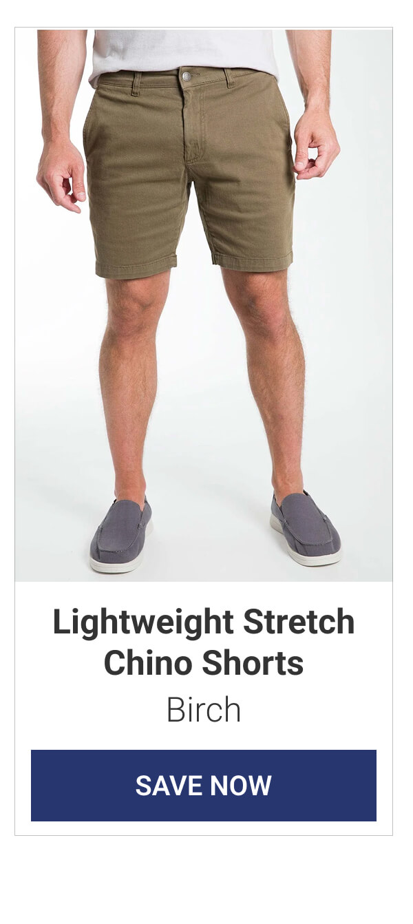 Birch Lightweight Stretch Chino Shorts