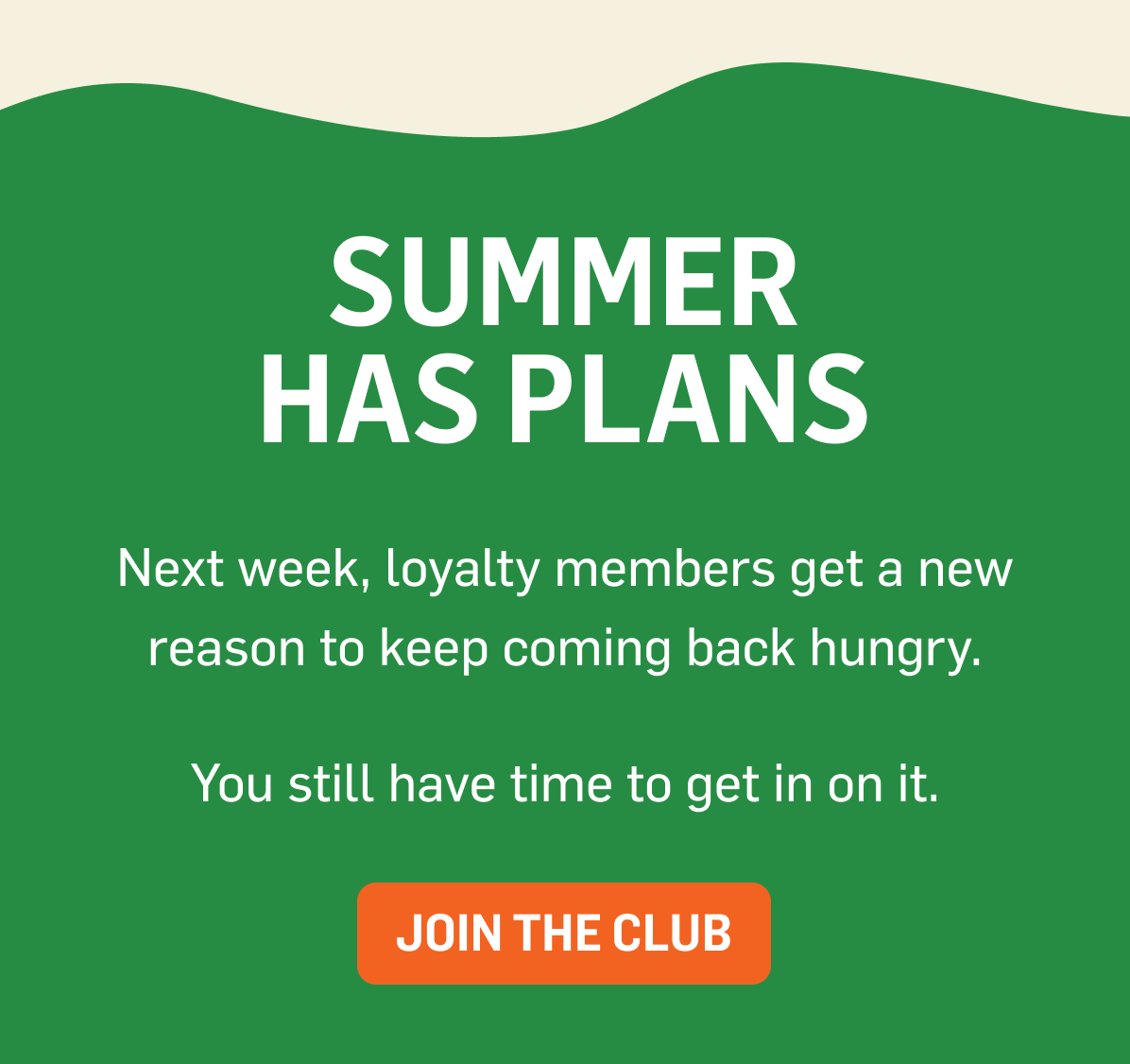 Summer has plans