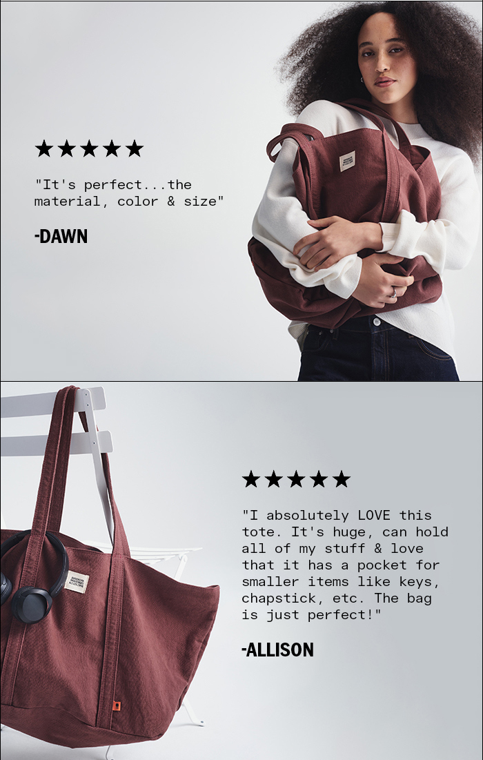Brooklyn Shopper Tote in Brown