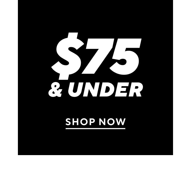 $75 and under