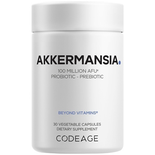 Codeage Akkermansia Probiotic + Prebiotic 100 Million AFU