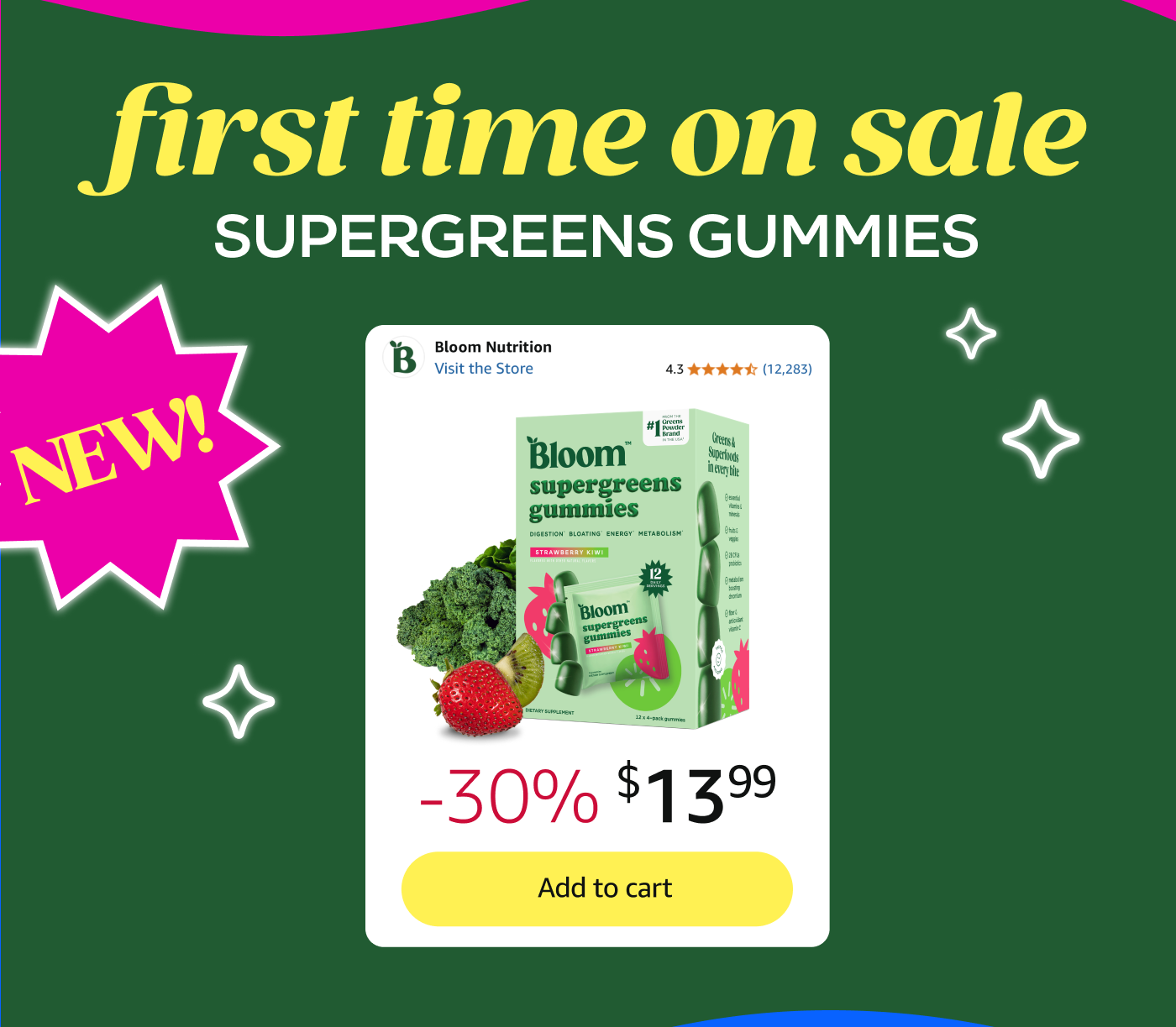SHOP GREENS GUMMIES 30% OFF