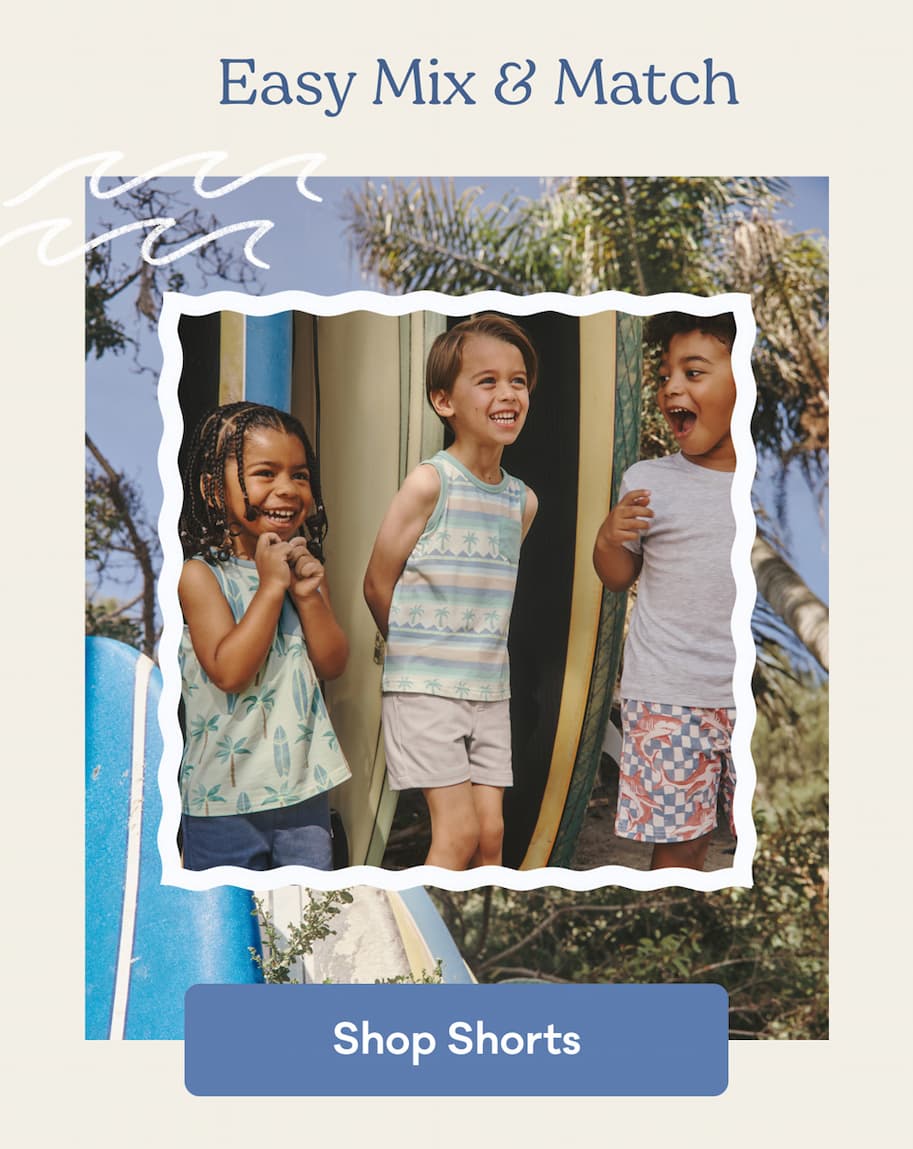 Easy Mix & Match | Shop Shorts