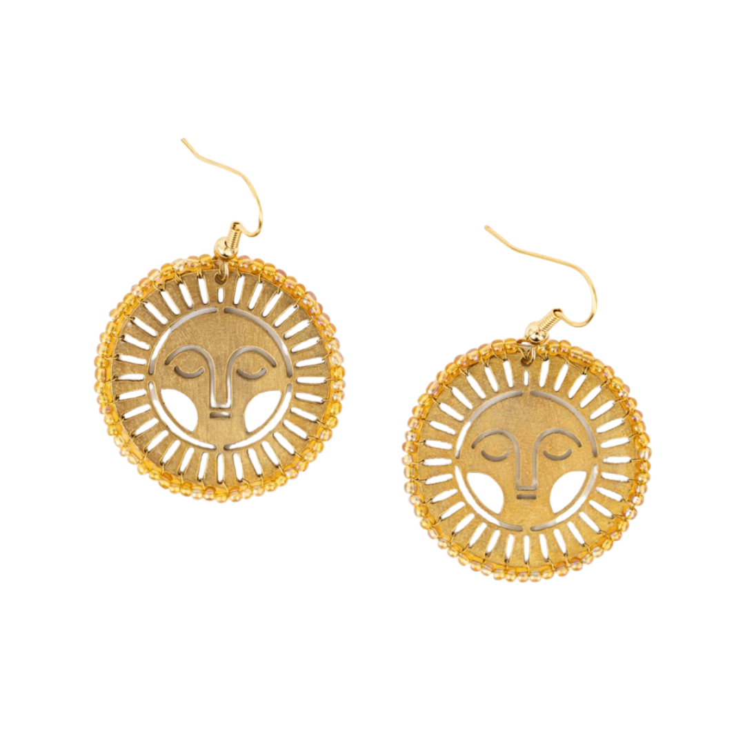 Image of Mr Golden Sun Earrings