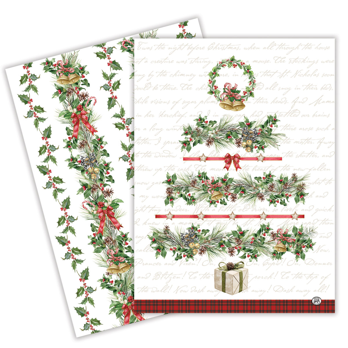 Image of Holiday Garland Kitchen Towels (Set of 2)