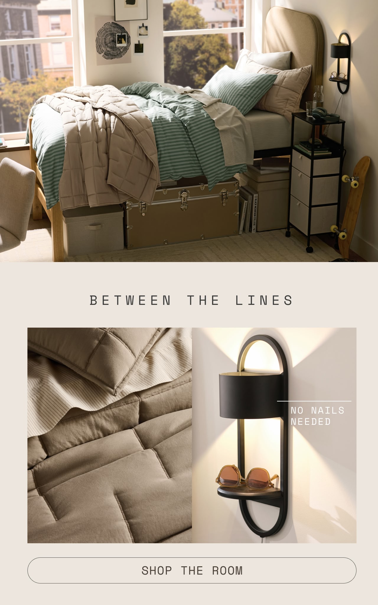 BETEEN THE LINES. Shop the Room