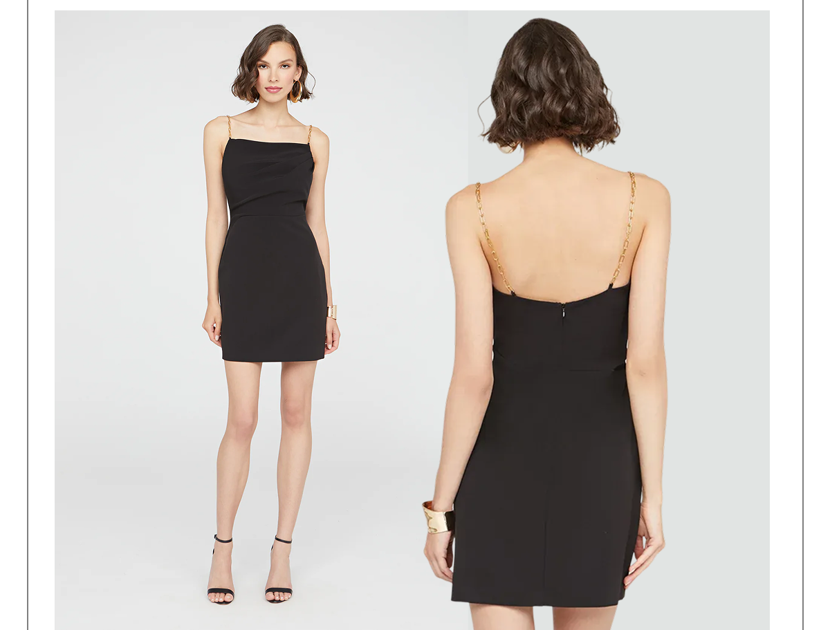 Shop the Lavinia Dress in Stretch Crepe 