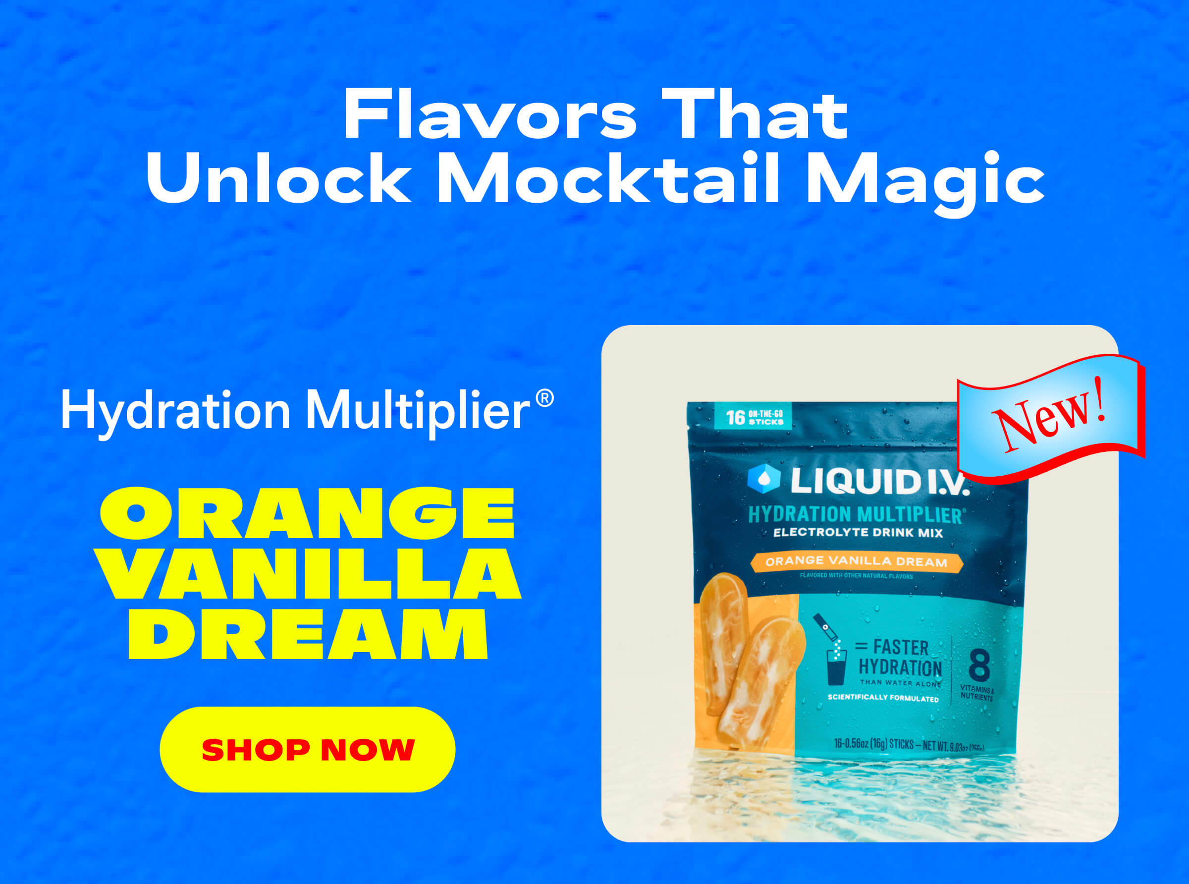 Orange Vanilla Dream Hydration Multiplier